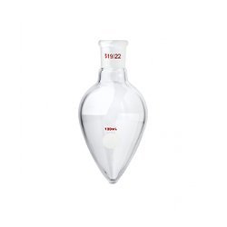 Flask Pear Shape, Single Neck