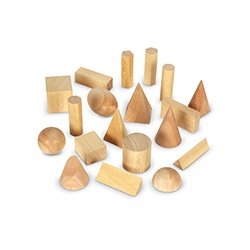 Hardwood Geometric Solids
