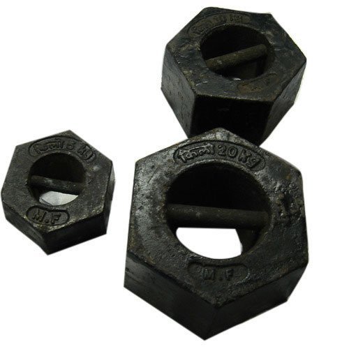 Masses Iron Metric Hexagonal