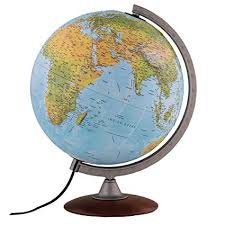 Physiographic Relief Globe