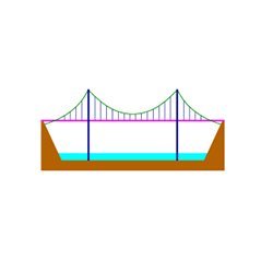 Simple Suspension Bridge