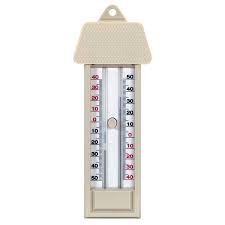 Thermometer Maximum And Minimum Six’s Without Shade
