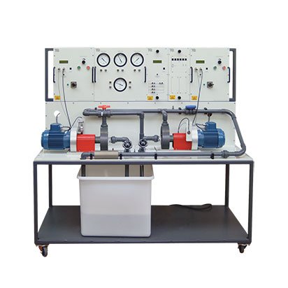 Series And Parallel Pump Test Bench With Torque And Speed Measurement